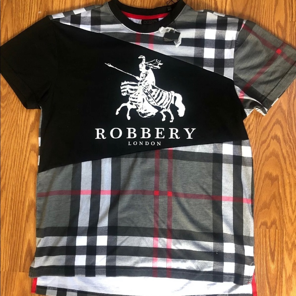 Krisp London Robbery shirt Large NWT